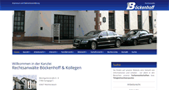 Desktop Screenshot of boeckenhoff.de